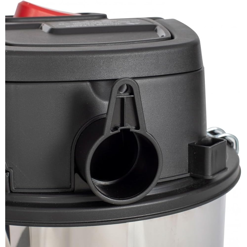 Livoo - Aspirateur eau et poussières DOH140-1000W, acier inoxydable, 12L, fonction soufflerie, 16kPa, accessoires inclus : Cuisine et Maison