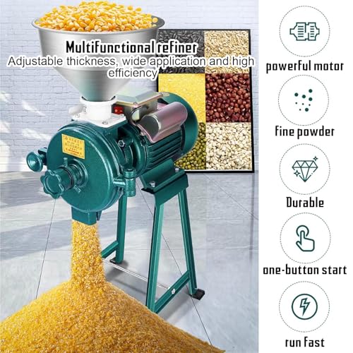 Moulin à céréales commercial 3000W haute vitesse
