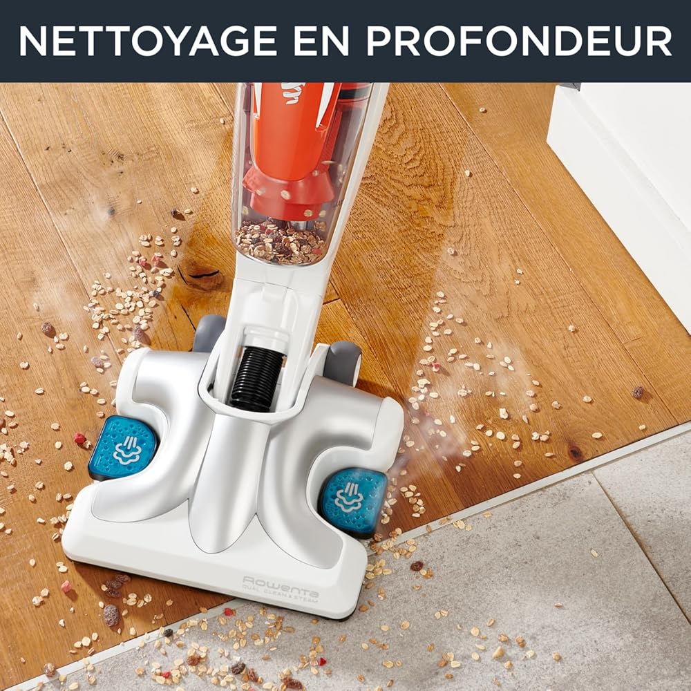 Rowenta Nettoyeur vapeur Clean & Steam RY8544WH