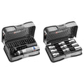 FACOM - Jeu de 21 Tournevis à Frapper Entraînement 1/2" avec Embouts au Profil TORX, Pozidriv & Coffret de Douilles Tournevis Torx 1/2 Sxm 20-60 9 Pièces Amex.3Apb Noir : Bricolage