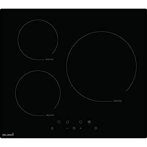Beldeko Plaque induction 3 feux 5500W avec booster