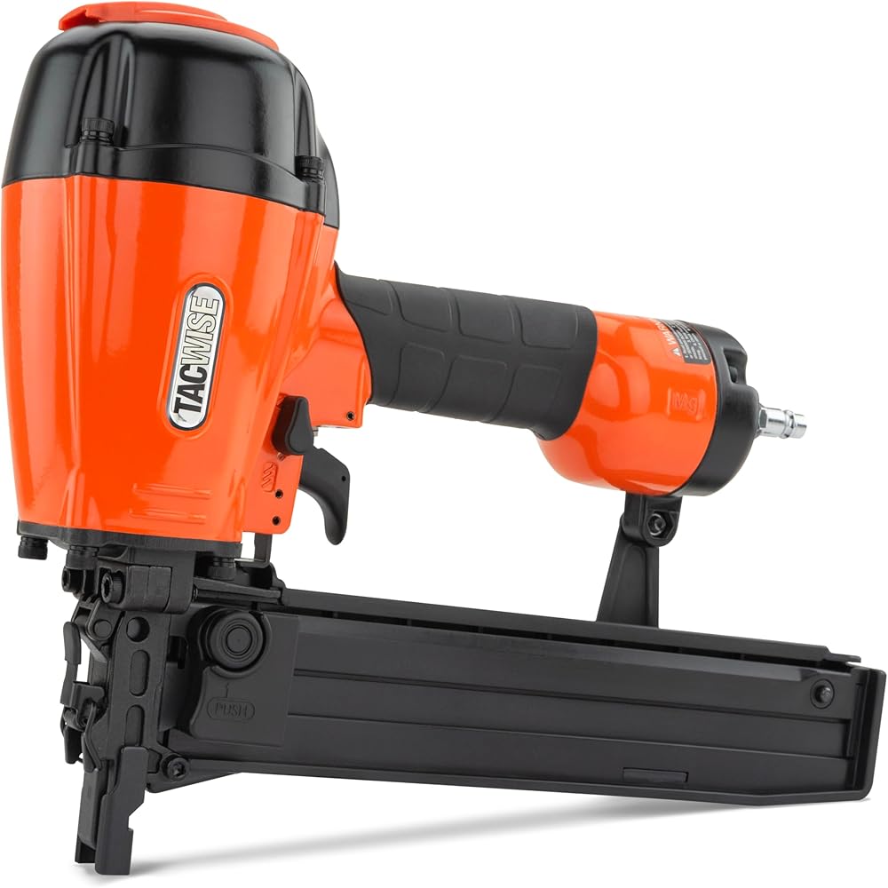 Tacwise 1717 F1450V Agrafeuse Pneumatique Professionnelle, Utilise des Agrafes pour Charpente de Type 14/19-50 mm : Bricolage