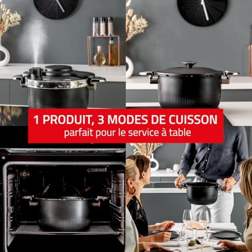 SEB Autocuiseur Clipso 6L inox