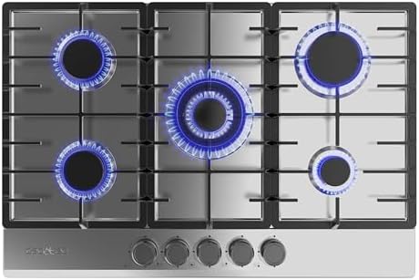 Cecotec Plaque gaz Bolero Squad G 4200S inox 4 foyers