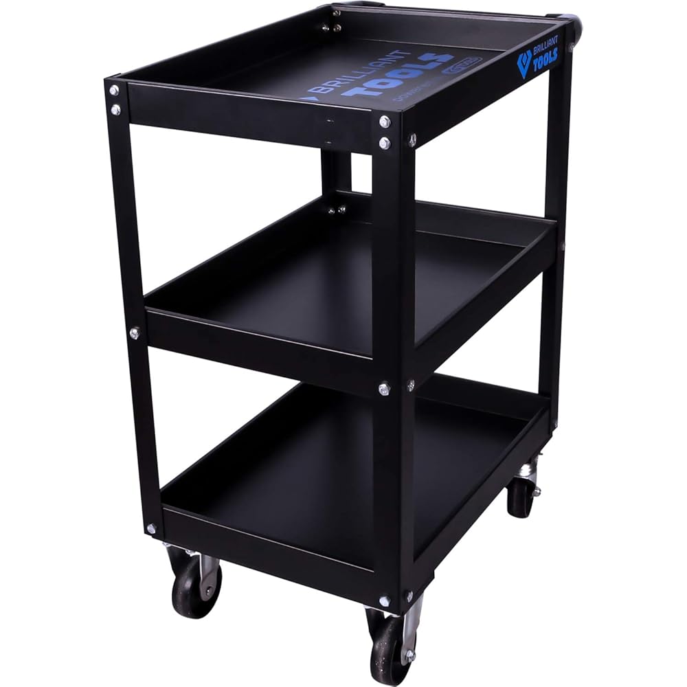 BRILLIANT TOOLS Chariot d'atelier Bleu/Noir : Sports et Loisirs
