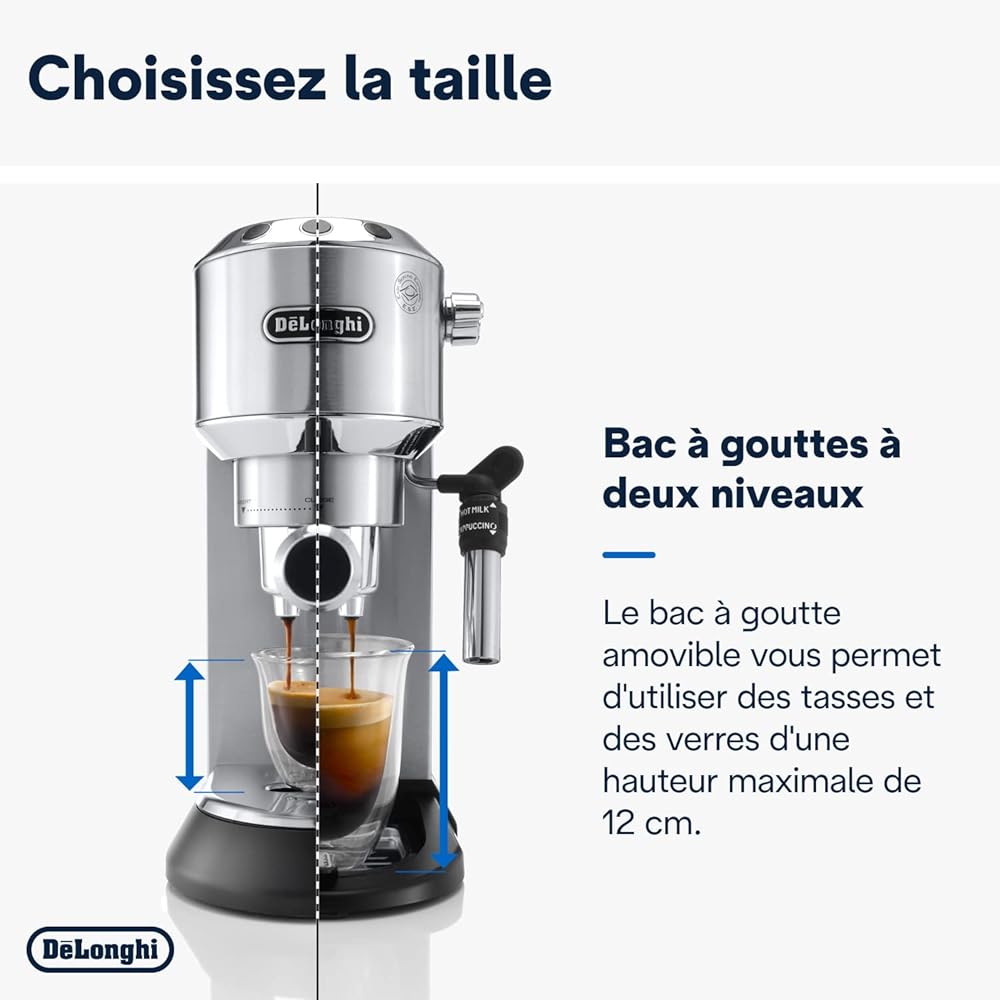 De'Longhi Dedica Style EC685.M Expresso manuelle inox