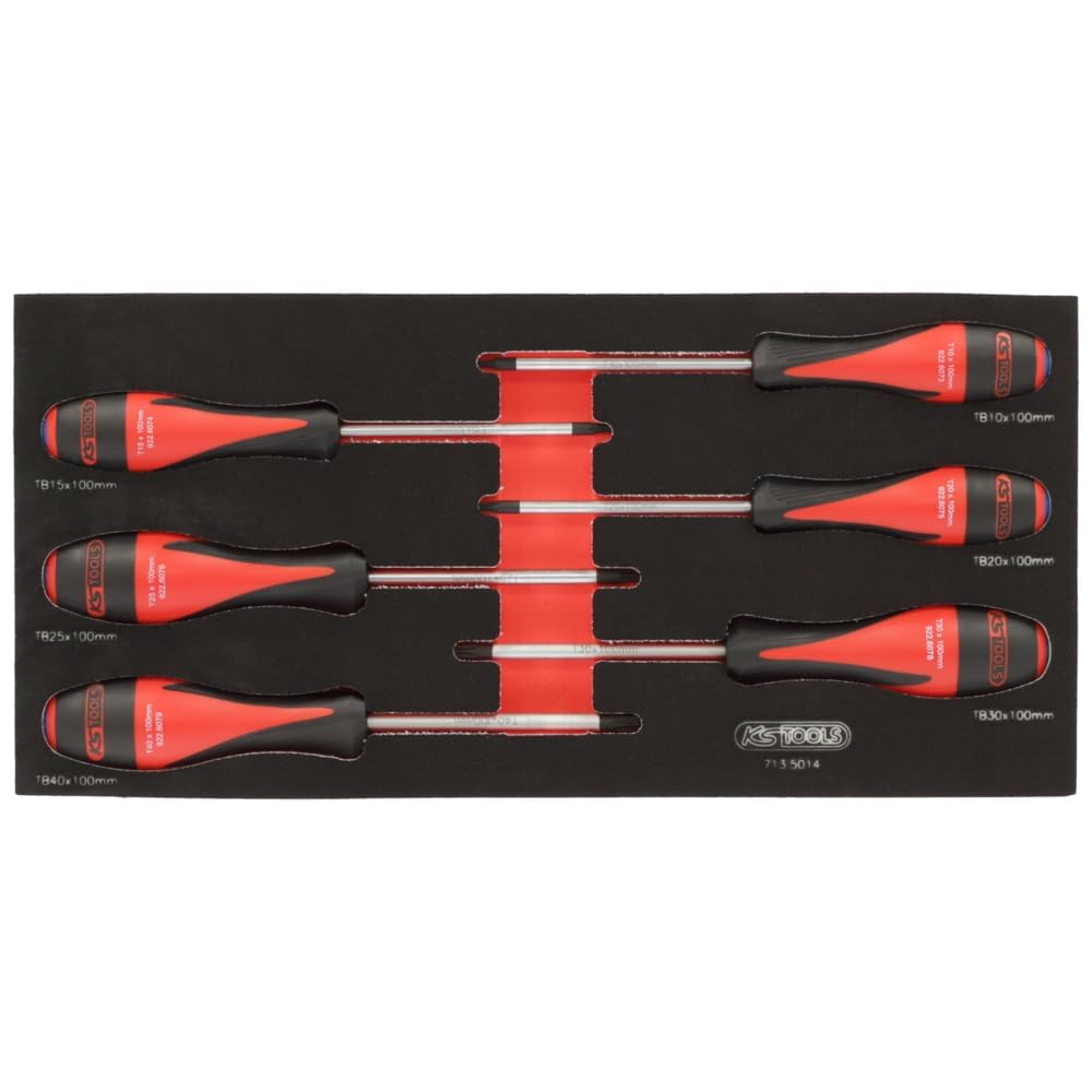 KS TOOLS 713.5014 Module de Tournevis ULTIMATETORXPercée, 6 Pièces : Bricolage