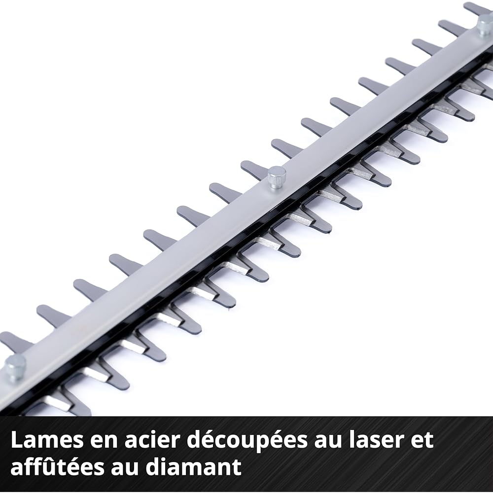 Einhell Taille-haies sans fil GC-CH 1855/1 Li-Solo Power X-Change (18 V, 55 cm longueur de coupe, 18 mm écartement des dents, avec fourreau, sans batterie) : Jardin