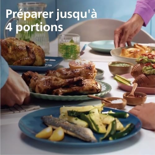 Philips Air Fryer Série 5000 9L, cuisson vapeur, 19 modes