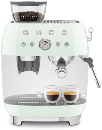 Smeg Machine à café expresso manuelle avec broyeur