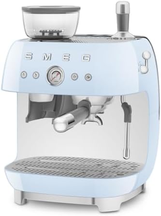 Smeg Machine à café expresso manuelle avec broyeur