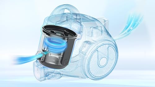 Bosch BGS05X240 Aspirateur traîneau sans sac compact