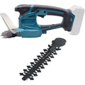 Kocusu 2 en 1 Taille Haie Batterie,Taille Haie Electrique(sans Batterie),Portable Coupe Bordure sans Fil avec cisaille à Gazon de 12 cm et cisaille à arbustes de 32 cm pour Elagage Buisson,Herbes : Jardin