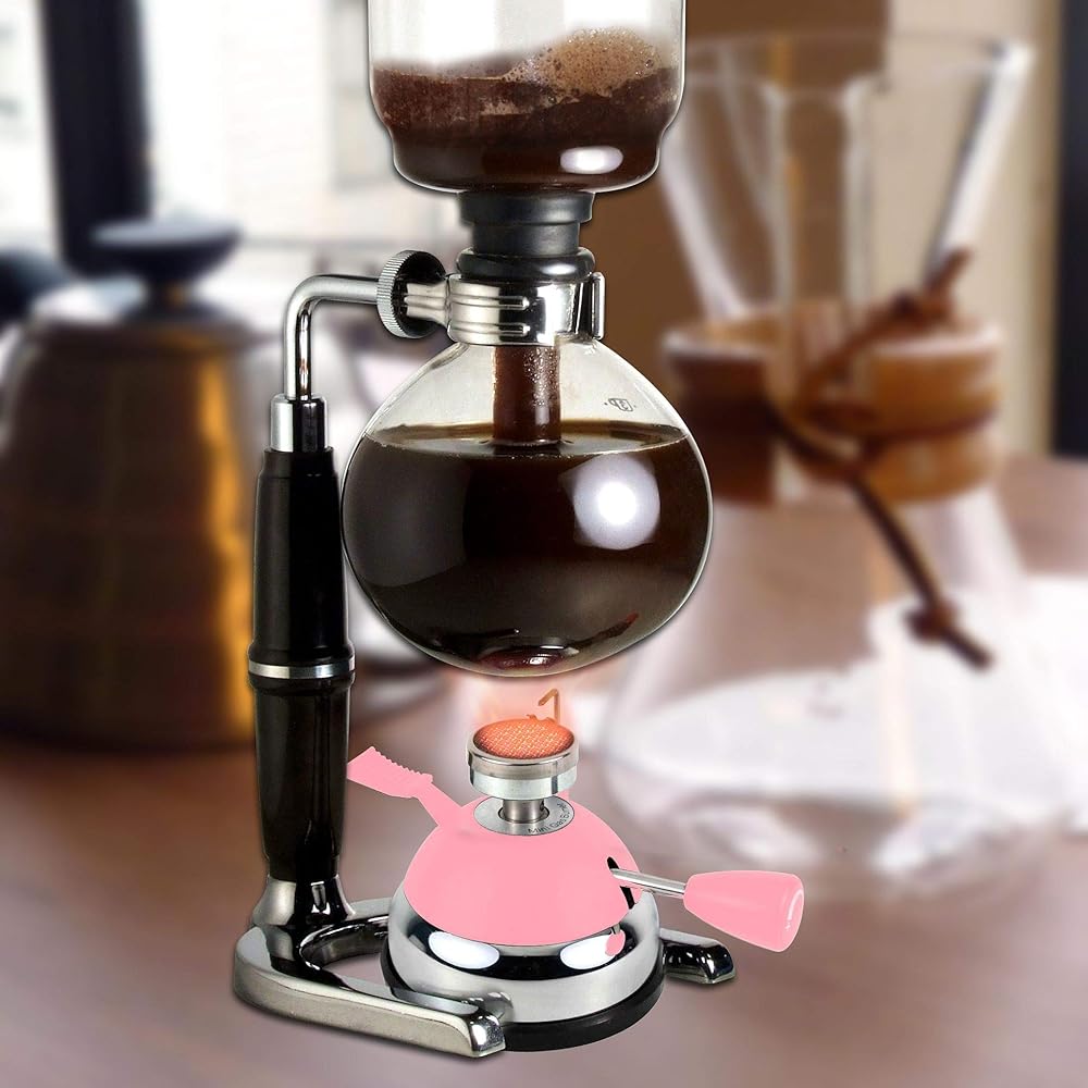 BLUEFIRE Mini brûleur au butane pour siphons de table avec support de four et support de montage en céramique, tête de chalumeau, portable, cuisinière à café, cafetière, soupière, fondue : Cuisine et Maison