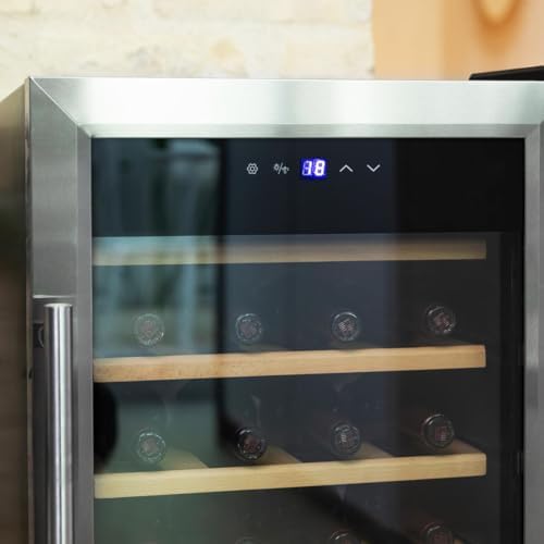 Cecotec Cave à vin Bolero GrandSommelier 2050 Inox 20 bouteilles