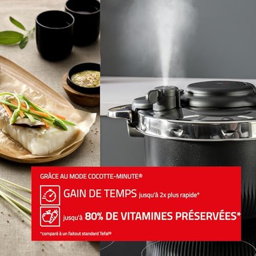 SEB Autocuiseur Clipso 6L inox
