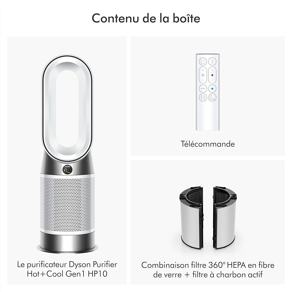 Dyson Purifier Hot+Cool Gen1 HP10 Purificateur Chauffage