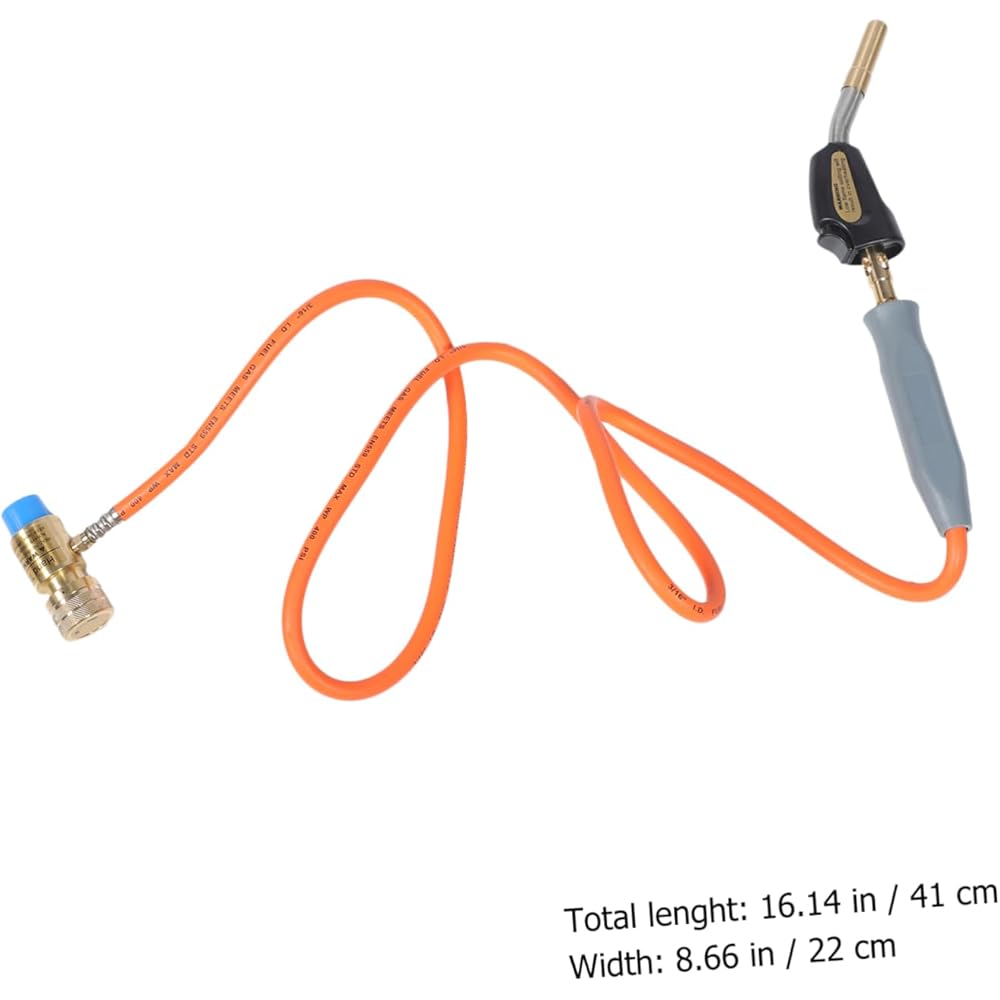 TOPBATHY Chalumeau à Portatif Robuste pour Le Soudage Des Toitures Et La Fonte Des Neiges S'adapte Aux Besoins : Bricolage