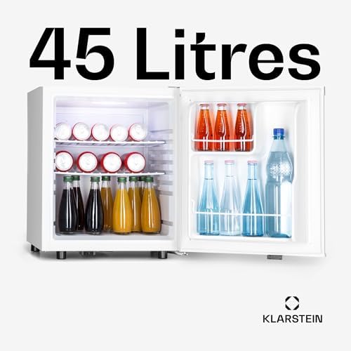 Klarstein Mini frigo de chambre 30L silencieux, réglable 5-15°C