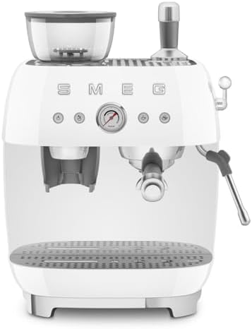 Smeg Machine à café expresso manuelle avec broyeur