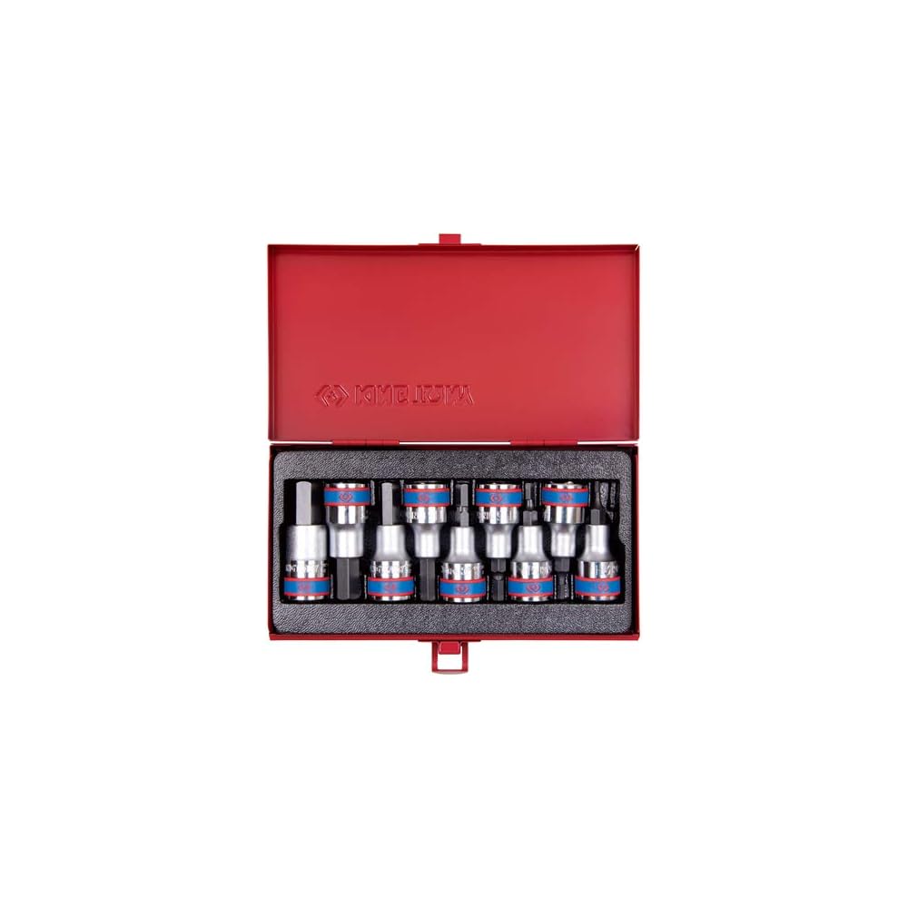 KING TONY 4110PR Coffret de Douilles 6 Pans, Set de 9, 1/2" : Bricolage