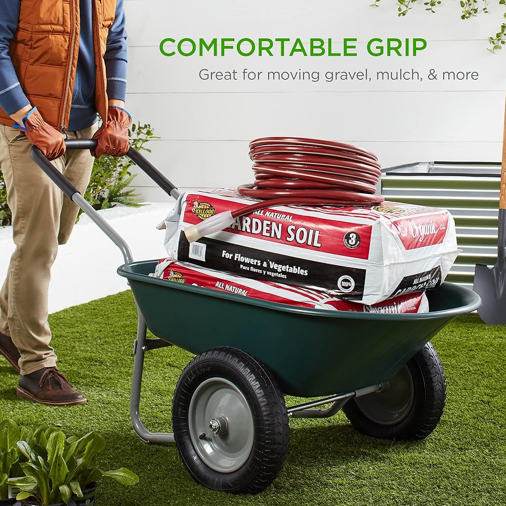 Yard Rover Brouette de jardin double roue