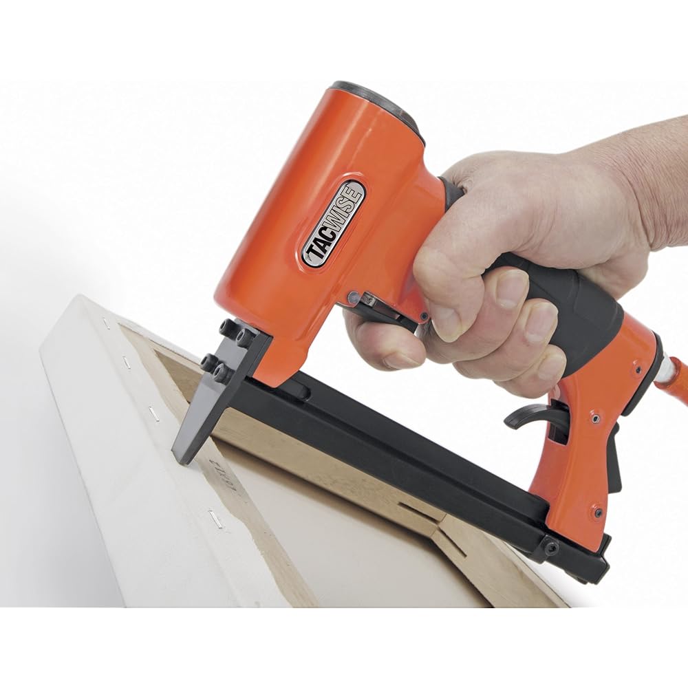 Tacwise 1189 A7116V Agrafeuse Pneumatique pour Tapisserie avec 120.000 Agrafes de 8 mm, Utilise les Agrafes de Type 71 / 4 - 16 mm : Bricolage