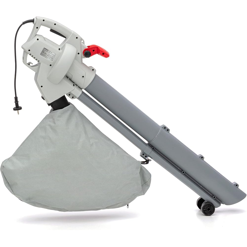 IKRA aspirateur-souffleur-broyeur électrique IBV 3000 3in1, Vitesse de soufflage 240 km/h, variateur de Vitesse : Jardin