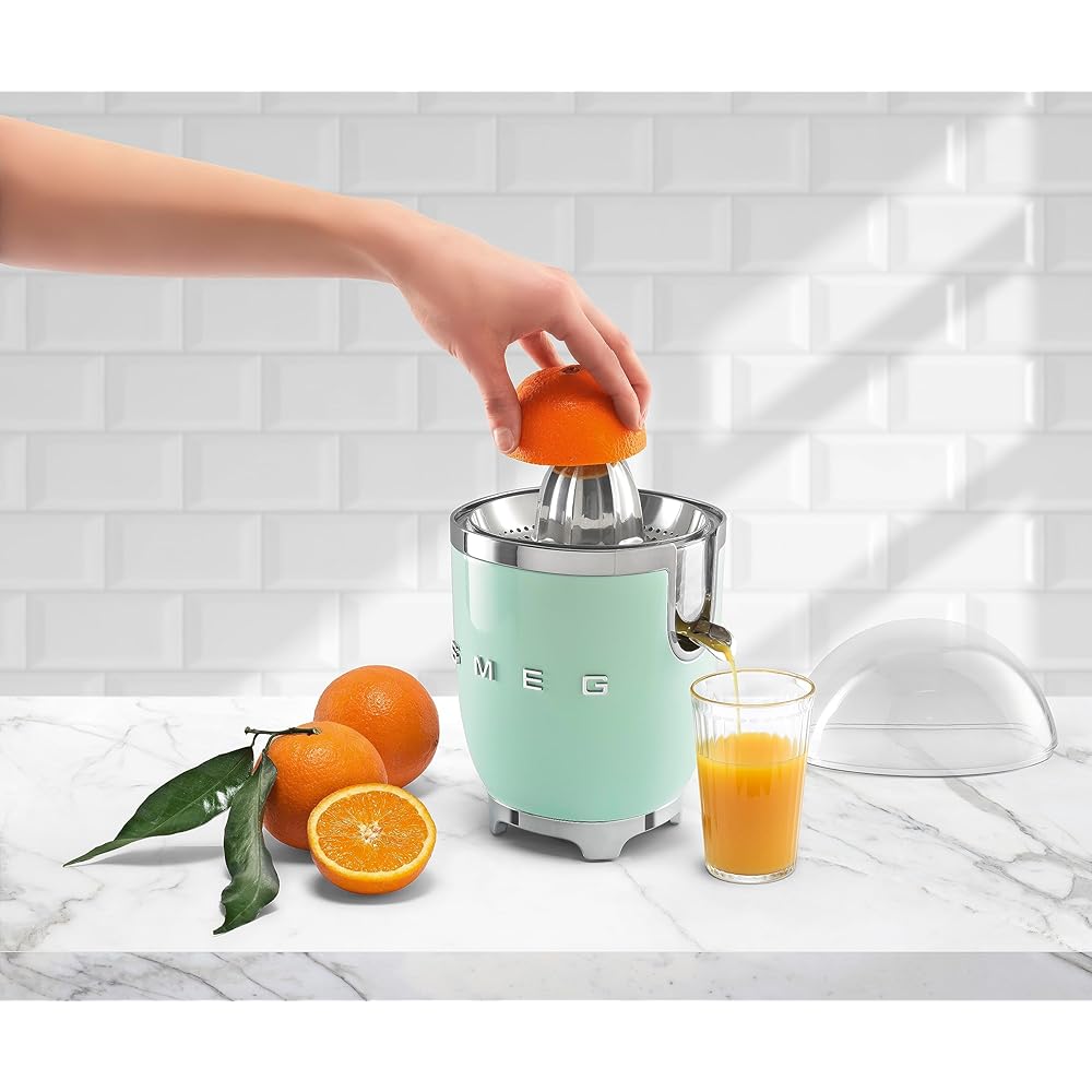 Smeg Presse-Agrumes Électrique CJF11PGEU Automatique