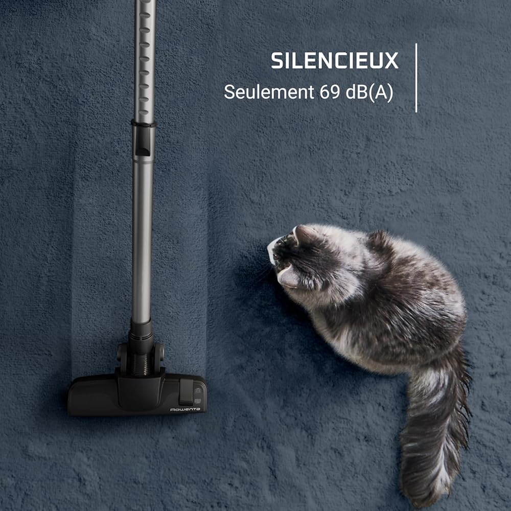 Rowenta Silence Force Cyclonic Aspirateur sans sac,  Aspirateur traineau,  Performant