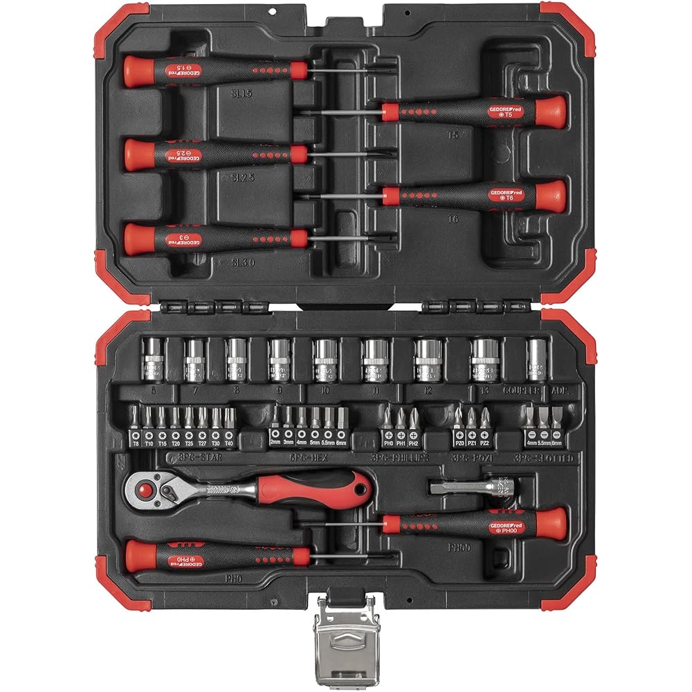 GEDORE 3304900 R49002042 Calendrier de l'Avent 2022 42 - Calendrier de l'Avent pour homme, cadeau pour homme, calendrier de l'Avent 2022 : Bricolage