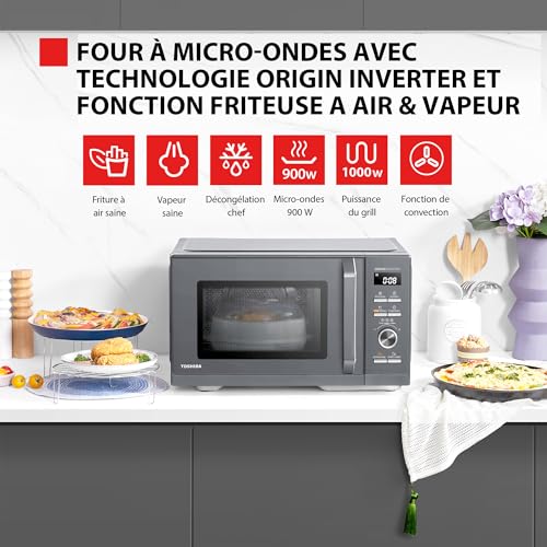 Toshiba MW3-AC26PFI(MG) Micro-ondes combiné 26L