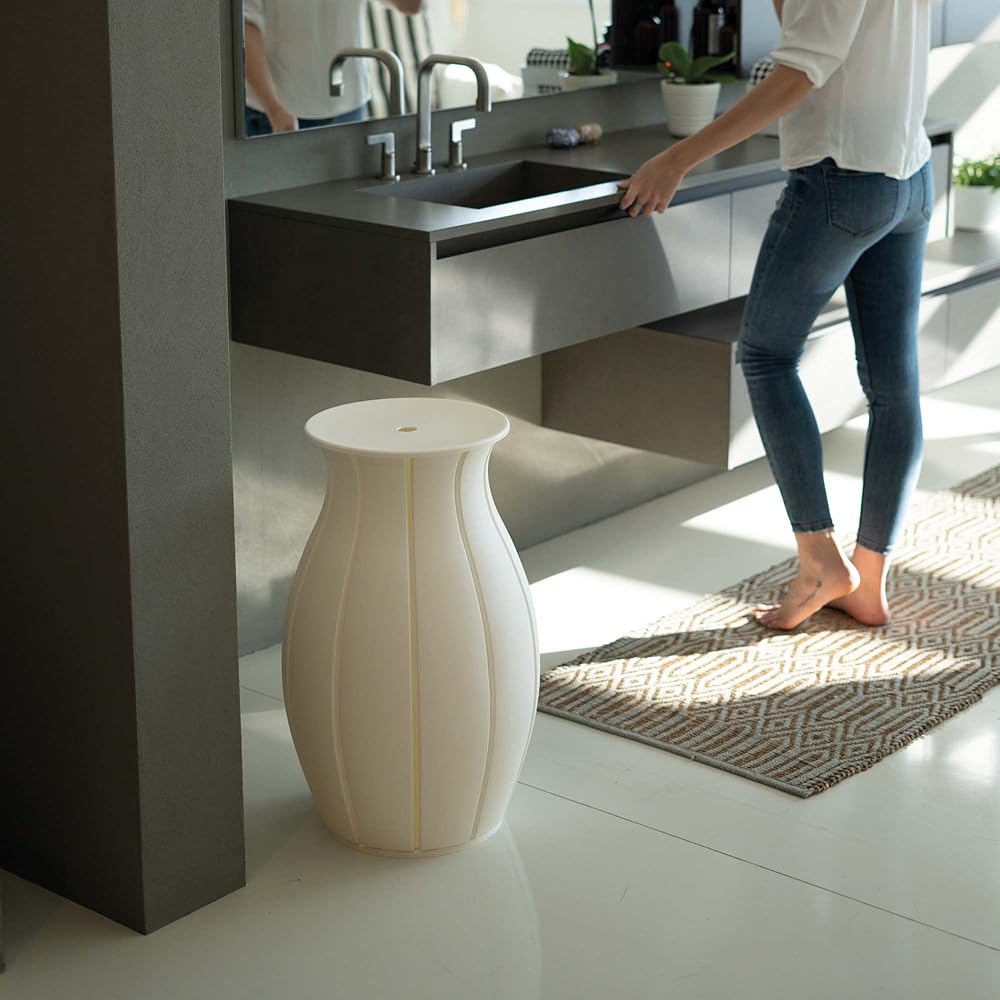 Guzzini Panier à Linge NINFEA 63L Blanc
