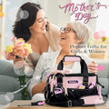 SHALL Ensemble d'outils roses de 246 pièces pour femme, trousse d'outils de base pour la maison avec sac à outils ouvert de 35,6 cm de large, ensemble d'outils à main pour la réparation, l'entretien : Bricolage