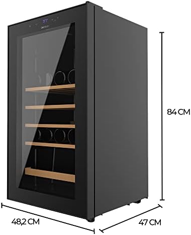Cecotec Cave à vin Bolero Grandsommelier 830 8 bouteilles