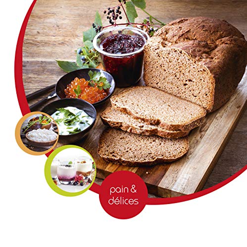 Moulinex Pain et Délices machine à pain 1kg 20 programmes