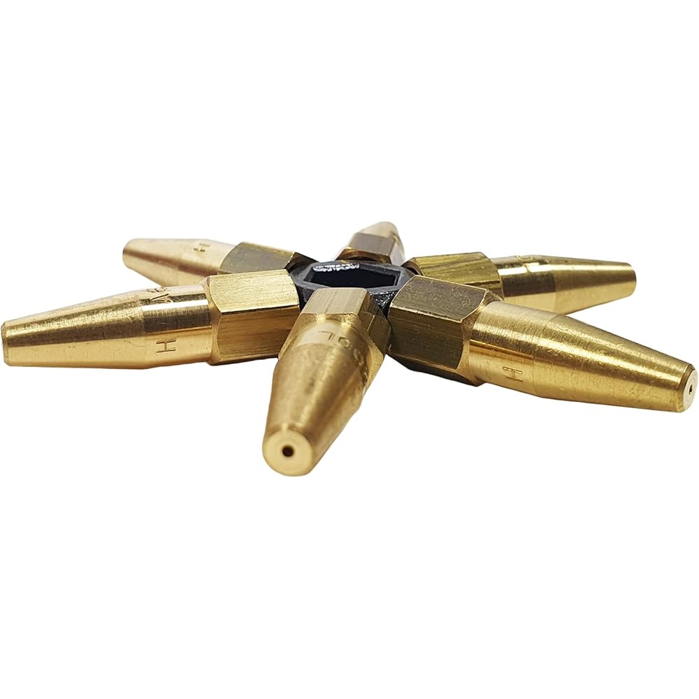 Express, 2905, Soudure Oxygène et Acétylène, Kit Soudeur Koro avec 1 Chalumeau + 5 m de Tuyau avec 1 Anti-Retour Pare-Flamme + 2 Détendeurs + 1 Etoile 6 Becs + 1 Allumeur : Bricolage