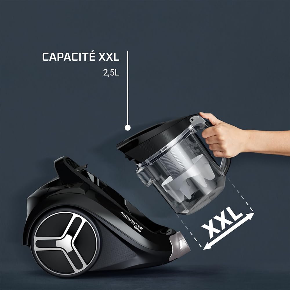Rowenta Compact Power XXL Aspirateur sans sac,  Moteur haute efficacité,  2