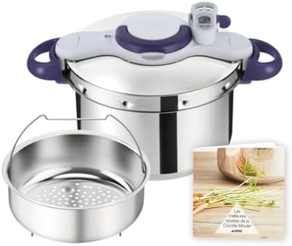 SEB Clipsominut’ Perfect Autocuiseur 6L avec minuteur