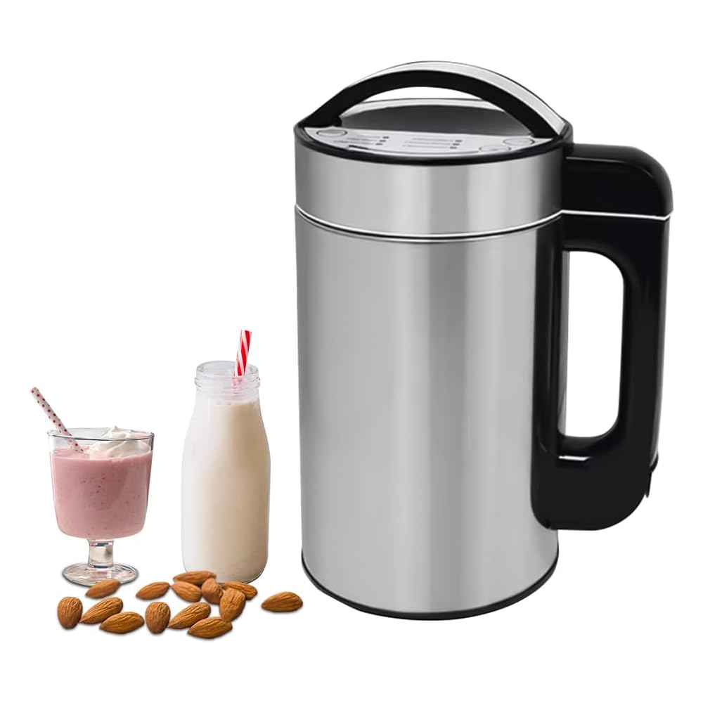 hzexun Machine à Lait Végétal,Machine a Lait Vegetal et Soupe, Chaud et Froid, Milky Plant Machine, Soja, Noix, Porridge,Milkshake,Soy Milk Maker 1,5 litres : Cuisine et Maison