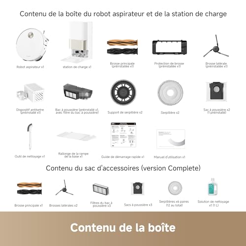Dreame X50 Ultra Robot aspirateur avec station intelligente