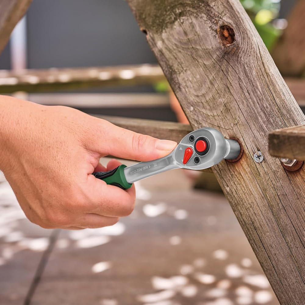 Bosch Home and Garden Set d’outils à main « Advanced » 52 pièces Bosch (set d’outils de grande qualité pour les bricoleurs passionnés et expérimentés;longévité élevée ; matériaux de grande qualité) : Jardin