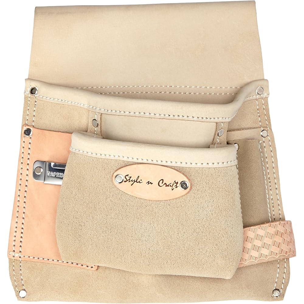 Style N Craft 92–825 6 Outil de poche Top Grain étui de ceinture : Bricolage