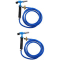 DOITOOL 2 Pièces chalumeau portable chauffage effaceur chaufage soudeuse soudure torche de soudage pratique torche de soudage haute température torche de soudage domestique cuivre Blue : Bricolage