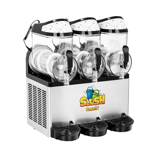 Royal Catering Machine à granitas 3x10L professionnelle