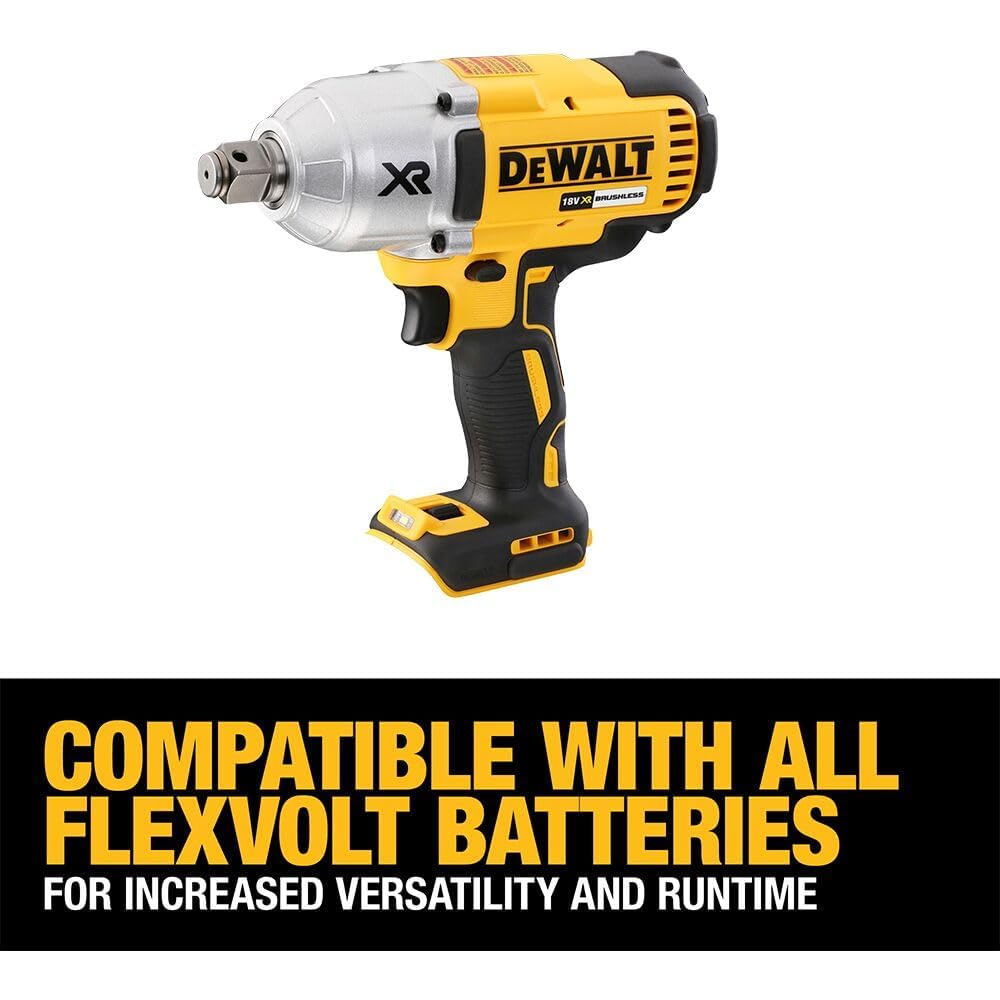 DeWalt Boulonneuse à Chocs 3/4'' XR 18V - sans Batterie Ni Chargeur - Coffret Tstak DCF897NT : Bricolage
