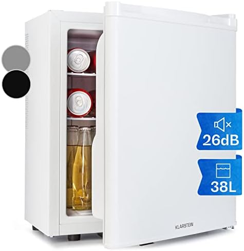 Klarstein Mini frigo de chambre 30L silencieux, réglable 5-15°C