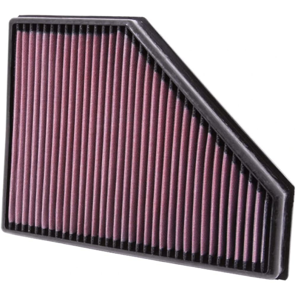 K&N Filtre à air de remplacement compatible avec BMW 116D/118D&120D / 123D / 316D / 320D/ 325D / 330D / 335D 2005-2012 / X1 16D, 18D, 20D, 23D, 25D 143cv 3/2007-2015 (33-2942) : Auto et Moto