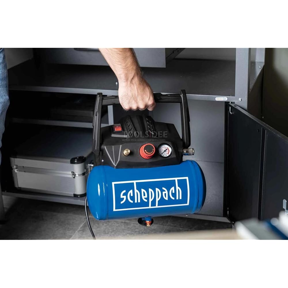 Scheppach Compresseur pneumatique 6L 8 bar
