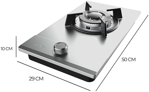 Cecotec Plaque gaz Bolero Squad G 4200S inox 4 foyers